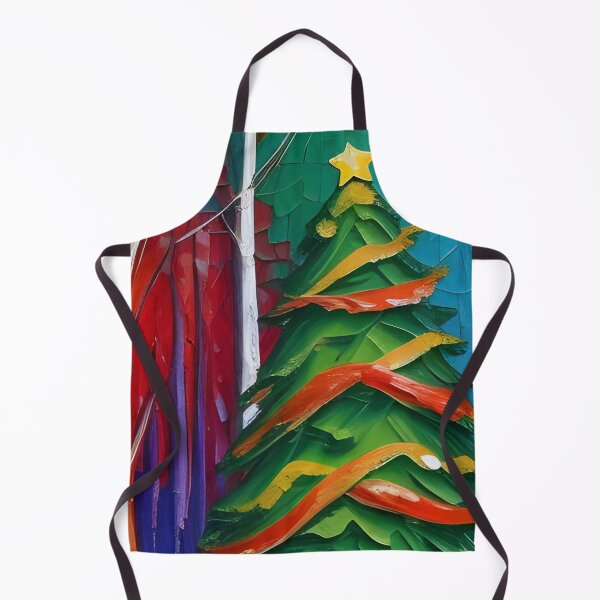 Item preview, Neo Impressionist Christmas Tree Pattern. designed and sold by ARichArts.
