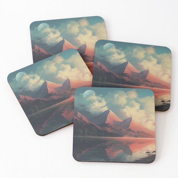 Item preview, LoFi Style Mountain Landscape designed and sold by ericberget.