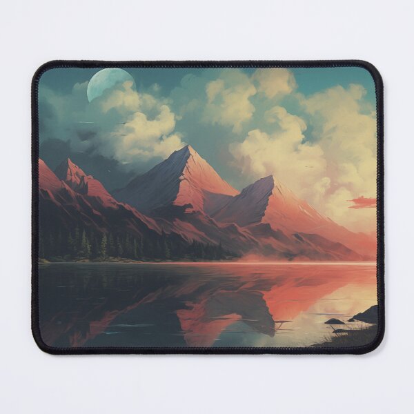 Item preview, LoFi Style Mountain Landscape designed and sold by ericberget.