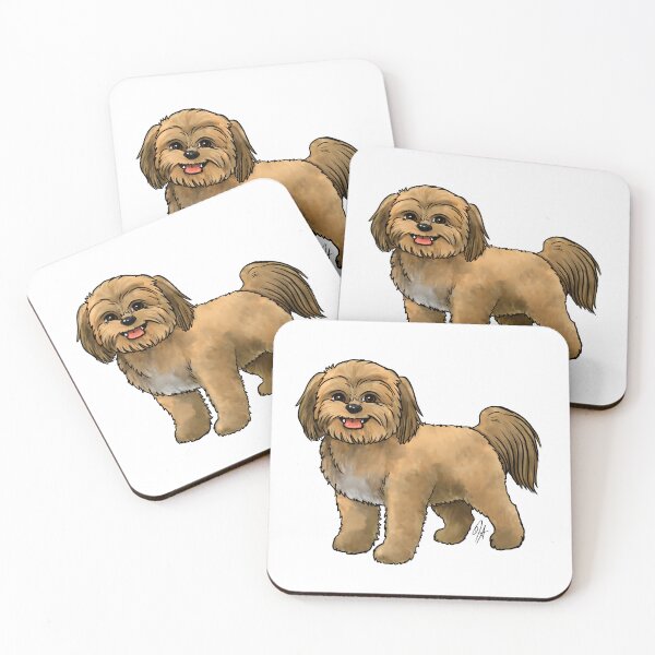 Item preview, Shih poo - Red designed and sold by Jennifer Stolzer.