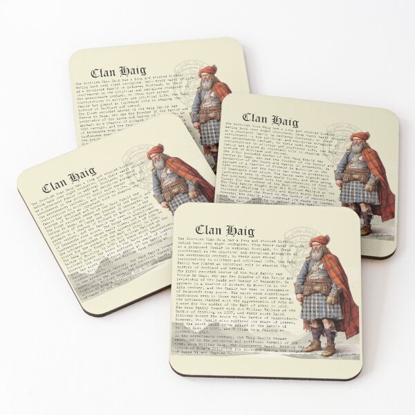 Item preview, Clan Haig Scottish History  designed and sold by BagTown Clans.