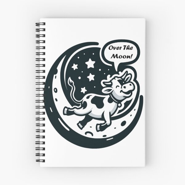 Item preview, Cow on the moon designed and sold by LongIslandDesgn.