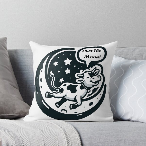 Item preview, Cow on the moon designed and sold by LongIslandDesgn.