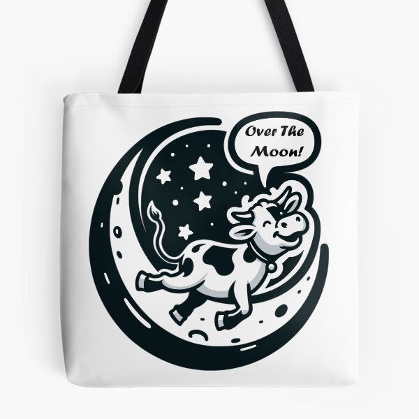 Item preview, Cow on the moon designed and sold by LongIslandDesgn.