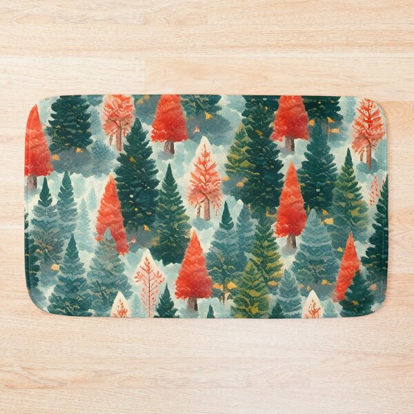 Item preview, Gouache Forest Pattern. designed and sold by ARichArts.