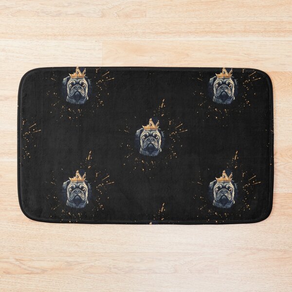 Item preview, A pug with a crown designed and sold by KunstChaotin.