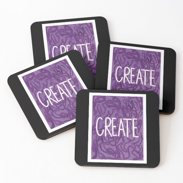 Item preview, Create quote abstract art curved lines design designed and sold by snadesign.