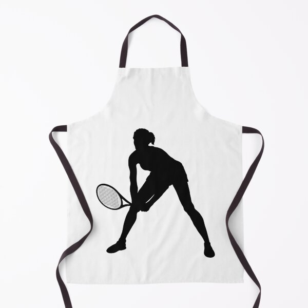 Item preview, Tennis Girl Black and White Art Print designed and sold by Islanr.