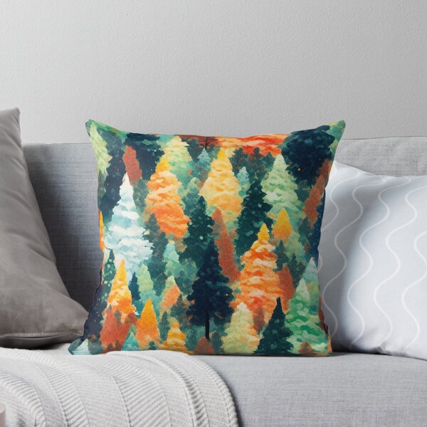 Item preview, Gouache Forest Pattern. designed and sold by ARichArts.