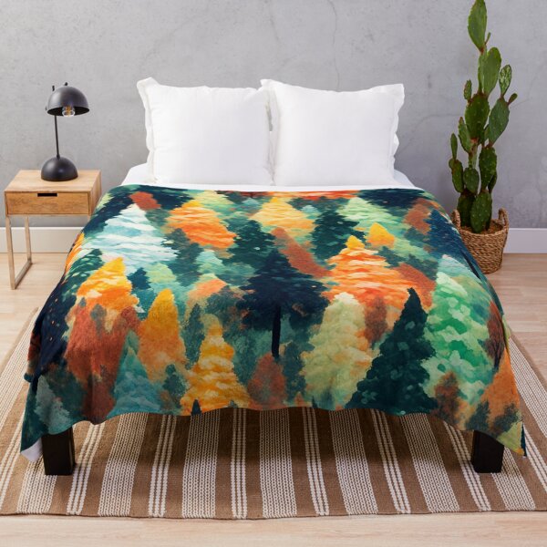 Item preview, Gouache Forest Pattern. designed and sold by ARichArts.