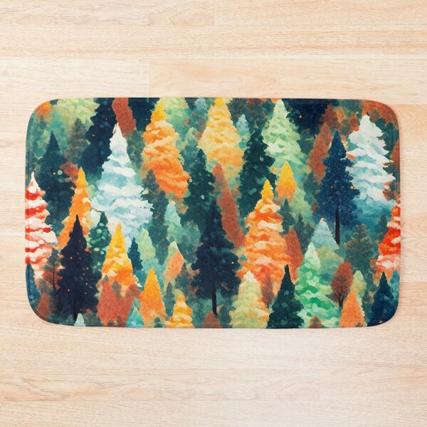 Item preview, Gouache Forest Pattern. designed and sold by ARichArts.