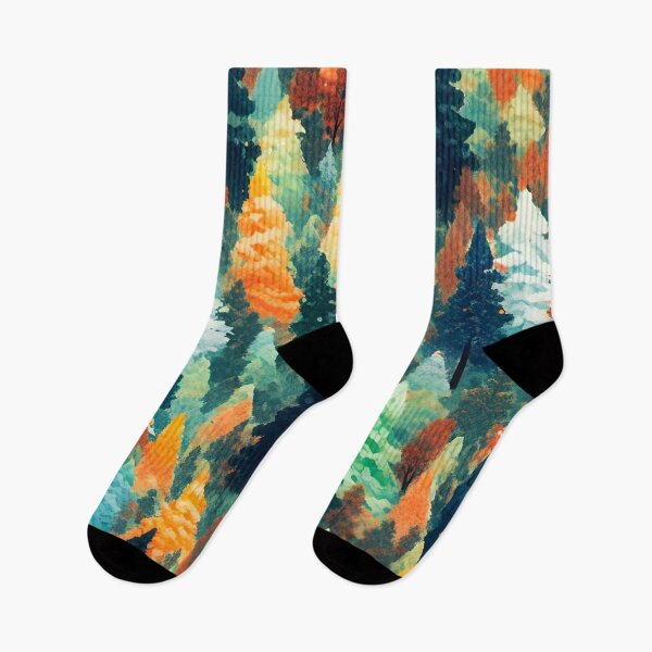Item preview, Gouache Forest Pattern. designed and sold by ARichArts.
