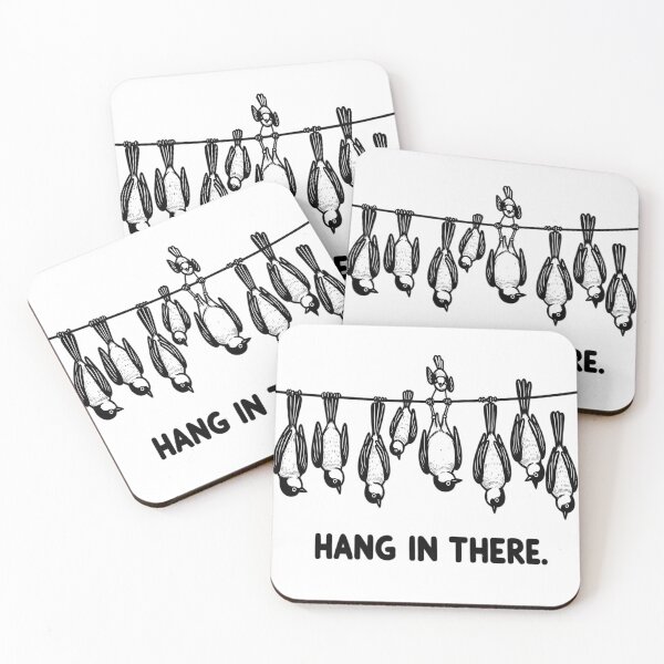 Item preview, Birds on tightrope designed and sold by LongIslandDesgn.
