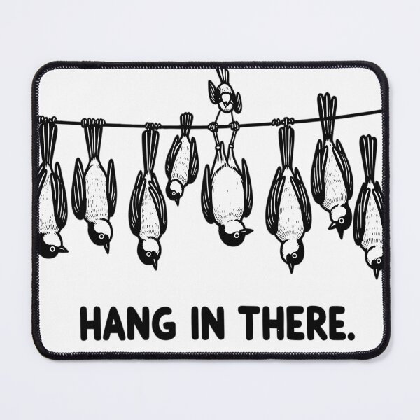 Item preview, Birds on tightrope designed and sold by LongIslandDesgn.