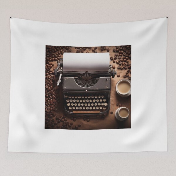 Item preview, Coffee typewriter designed and sold by Gilpro Designs.