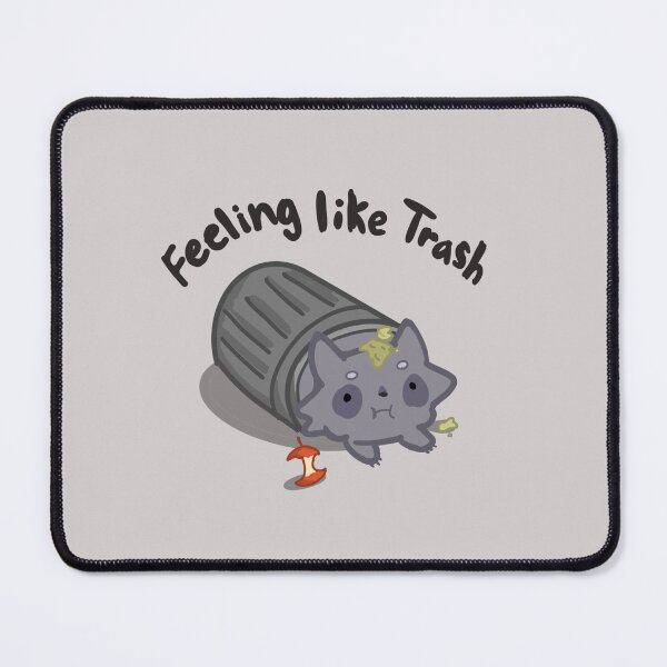 Item preview, Fat raccoon in a garbage can-text2 designed and sold by FlowMinnow.