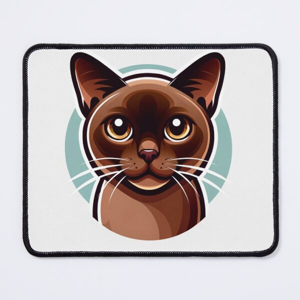 Item preview, Cartoon Burmese Cat  designed and sold by CharmStudio.