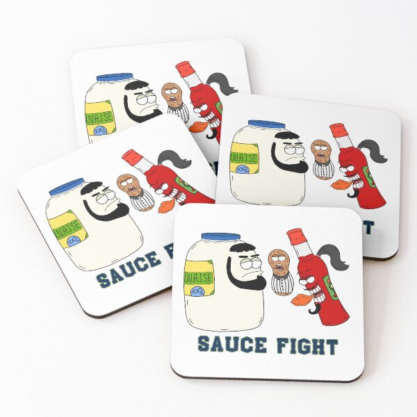 Item preview, Sauce Fight. Chile vs. Mayonnaise designed and sold by Eloriss.