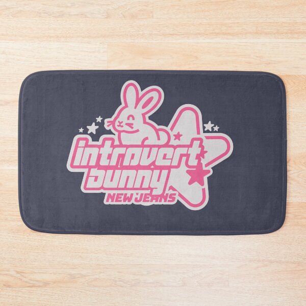 Item preview, New jeans newjeans introvert bunny typography tokki Kpop | Morcaworks designed and sold by Morcawork.