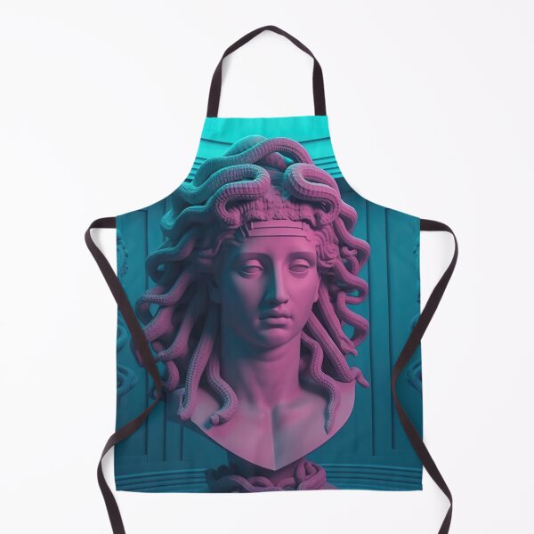 Item preview, Synthwave Sirens: Medusan Dreams in Neon Harmony designed and sold by Mullet Monkey.