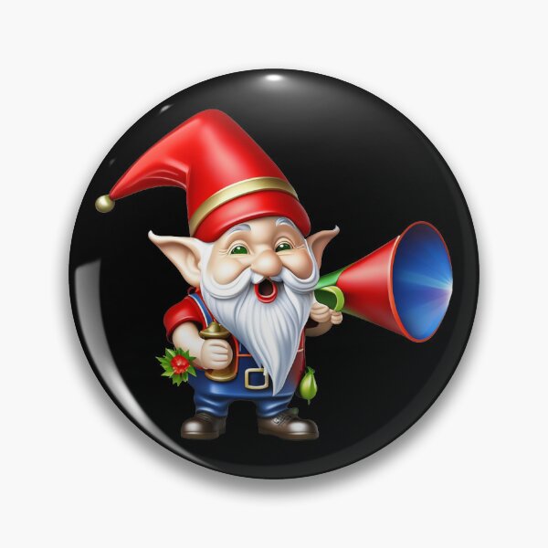 Item preview, Enchanted Alerts: Whistleblower Gnome Clipart in  designed and sold by GranitTR.