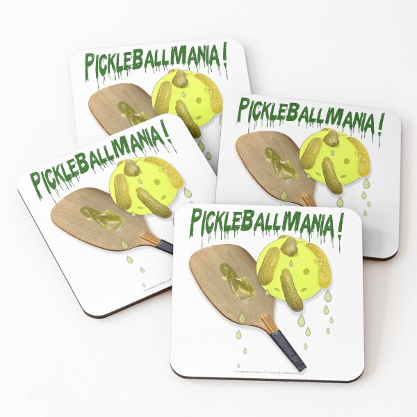 Item preview, PickleBall Mania! For Light Backgrounds designed and sold by The Imagination Source™.