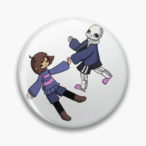 Item preview, Sans and Frisk designed and sold by KunkyTheRoid.