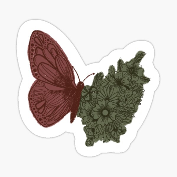 Item preview, Floral Butterfly designed and sold by anbitz.