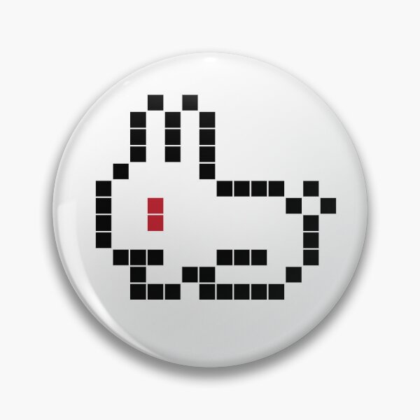 Item preview, Pixel Invader Bunny  designed and sold by Pixel-Invader.