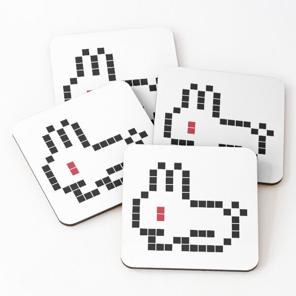 Item preview, Pixel Invader Bunny  designed and sold by Pixel-Invader.