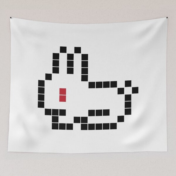 Item preview, Pixel Invader Bunny  designed and sold by Pixel-Invader.