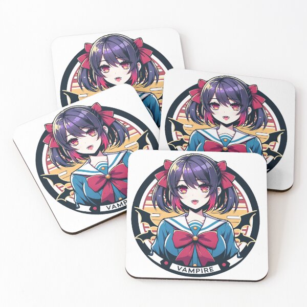 Item preview, Anime Vampire Schoolgirl designed and sold by fkdesignsshirts.