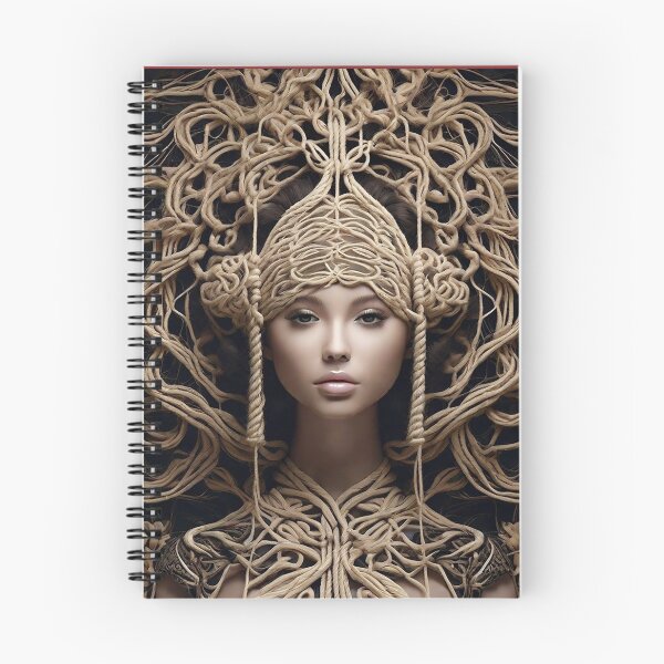 Item preview, Asian princess in rustic rope texture country style designed and sold by Carlos Gudino.