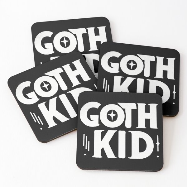 Item preview, Goth Kid Simple Gothic designed and sold by CreepyCornerArt.