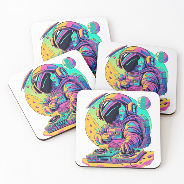 Item preview, Astronaut dj designed and sold by NotesForMusic.
