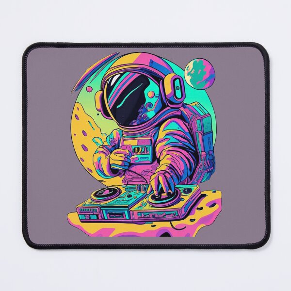 Item preview, Astronaut dj designed and sold by NotesForMusic.