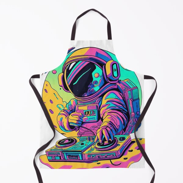 Item preview, Astronaut dj designed and sold by NotesForMusic.