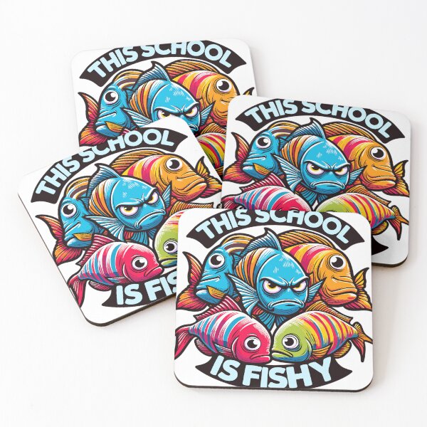 Item preview, Suspicious fish designed and sold by LongIslandDesgn.