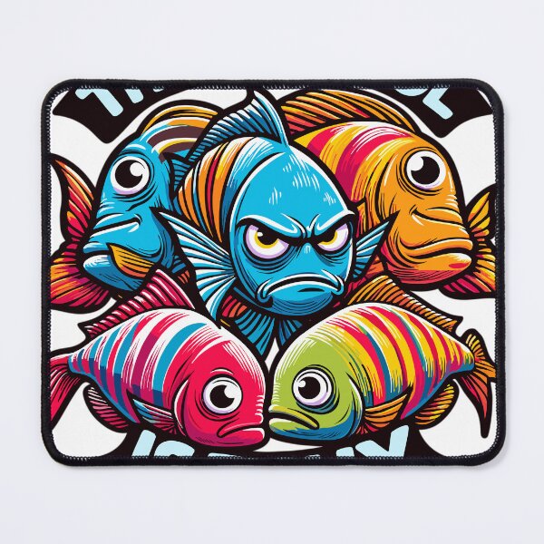 Item preview, Suspicious fish designed and sold by LongIslandDesgn.