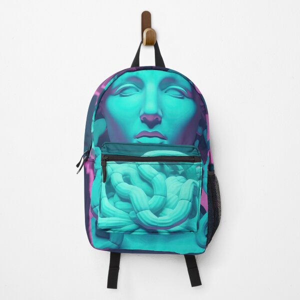 Item preview, Luminescent Gorgons: A Synthwave Ode to Mythic Radiance designed and sold by Mullet Monkey.