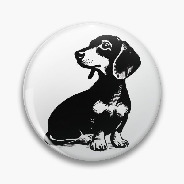 Item preview, Stick Figure of a dash hound  designed and sold by welshdesigns.