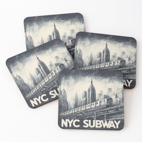Item preview, New York Noir: NYC Subway Adventure designed and sold by MayaDelaye.