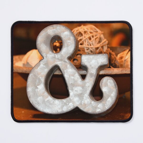 Item preview, Ampersand Decoration on a Table designed and sold by SEEphotos7171.
