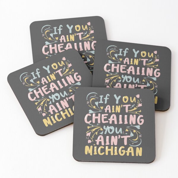 Item preview, If You Ain't Cheating, You Ain't True Blue Michigan designed and sold by INK-Creations.