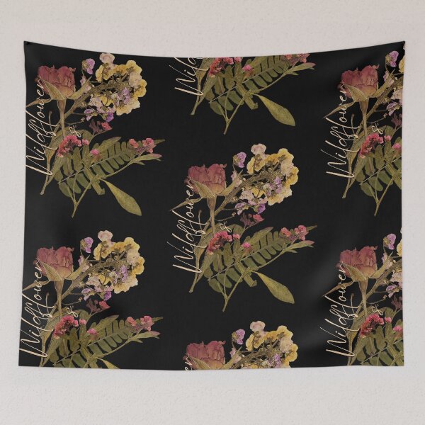 Item preview, Pretty Dried Wildflowers Colorful Design designed and sold by EarthArtDesigns.