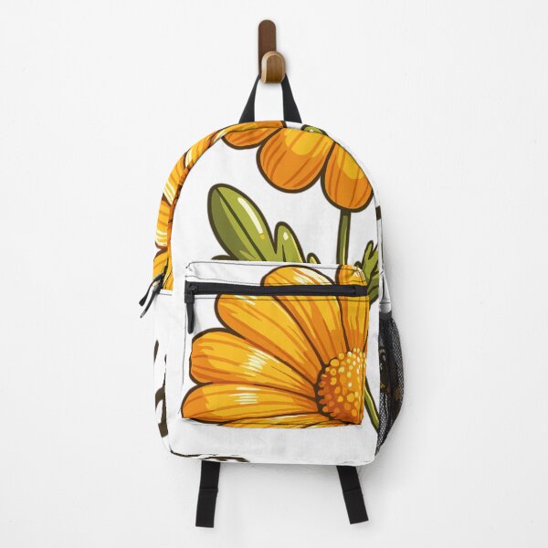 Item preview, Bright daisies with bee designed and sold by LongIslandDesgn.