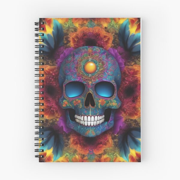 Item preview, Smiling Skull: Colorful Vibes designed and sold by ZION-E-Store.