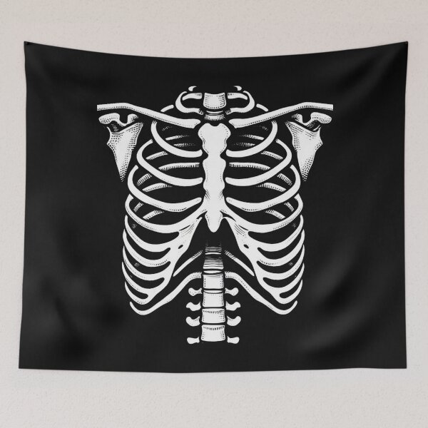 Item preview, Skeleton Chest Ribs Bones designed and sold by CreepyCornerArt.