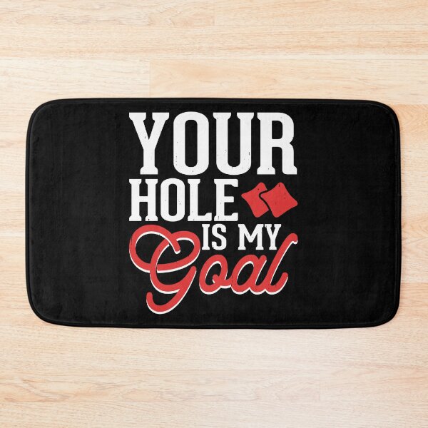 Item preview, Your Hole Is My Goal Retro Design - Baggo Bean Bag Toss Game Funny Cornhole Player Vintage designed and sold by naworas.