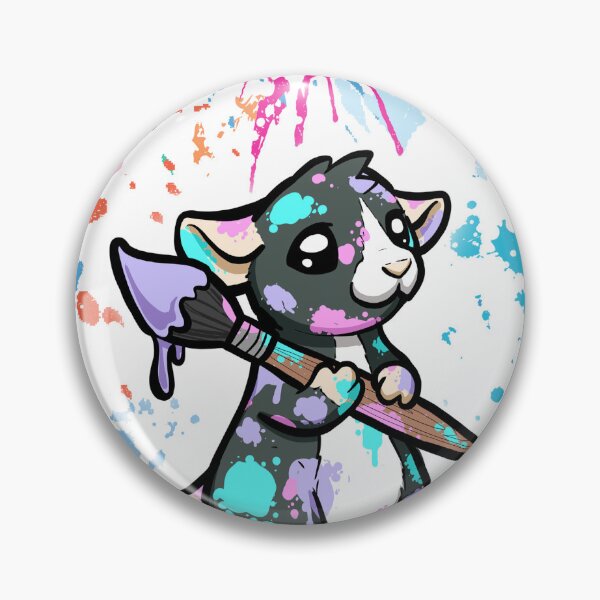 Item preview, Bats the Painter Rat designed and sold by Dragons and Beasties.